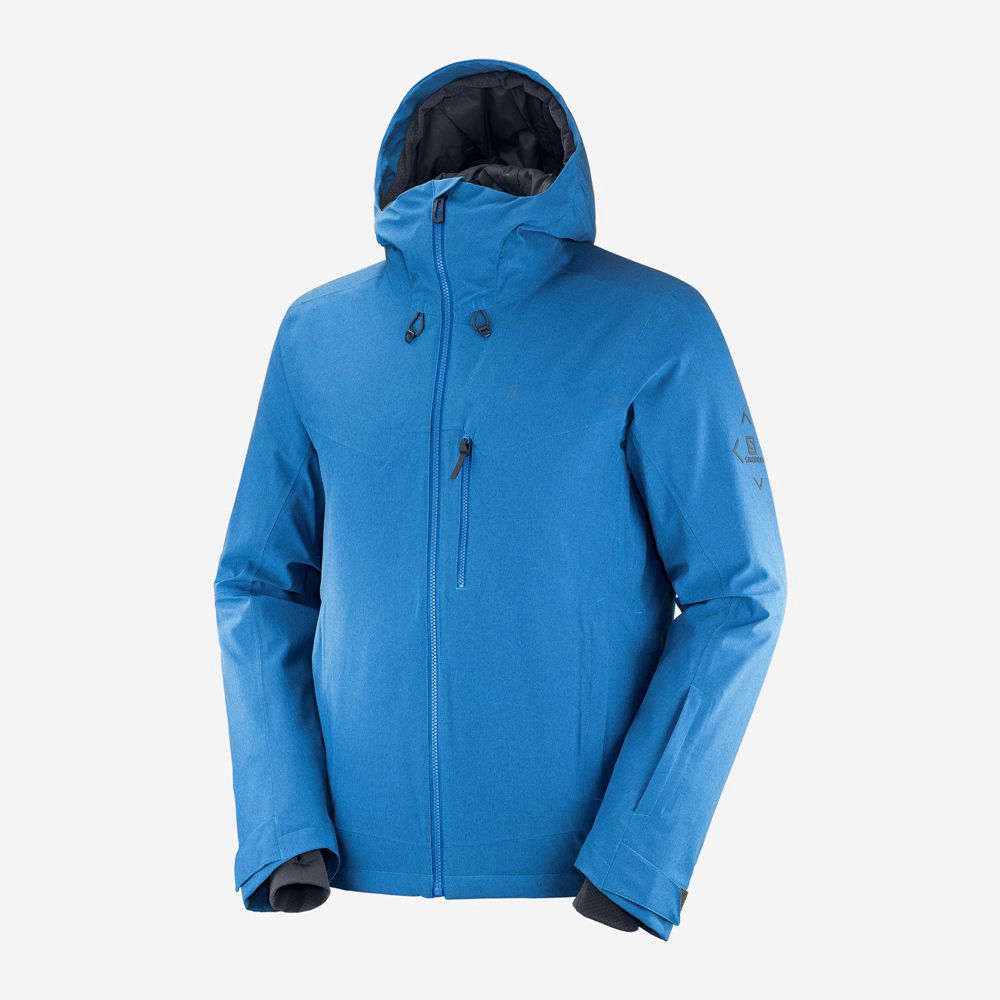 Salomon UNTRACKED Chaqueta Esqui Hombre - Turquesa - Colombia (47368-ZKHP)